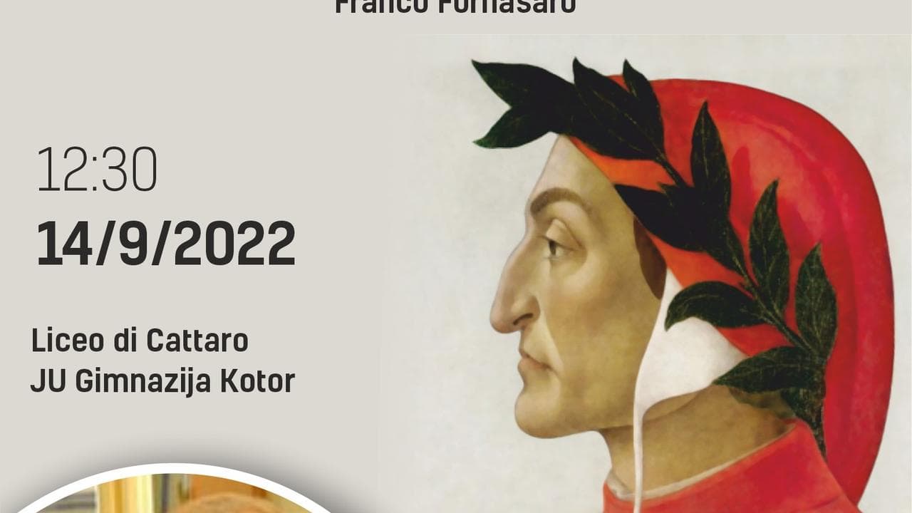 PREDAVANJE NA TEMU: “ELEMENTI ADRIATICO-ORIENTALI TRATTI DALLA VITA DI DANTE”