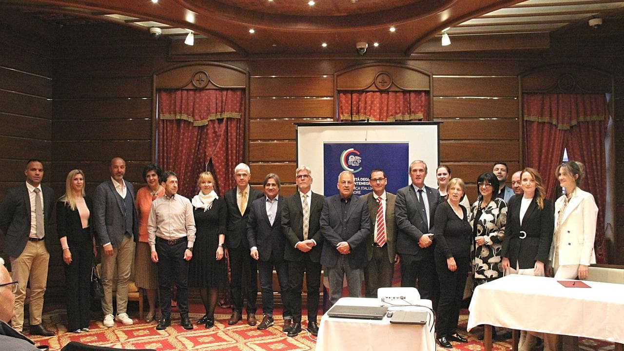 FIRMATO A CATTARO IL PROTOCOLLO D'INTESA CON L'UNIONE DEGLI ISTRIANI