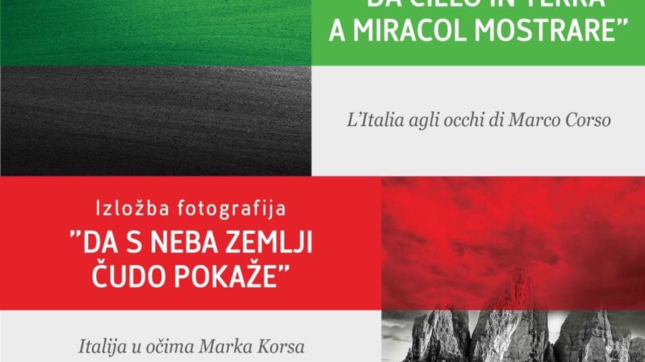 MOSTRA DI FOTOGRAFIA “Da cielo in terra a miracol mostrare“- L'Italia agli occhi di Marco Corso.